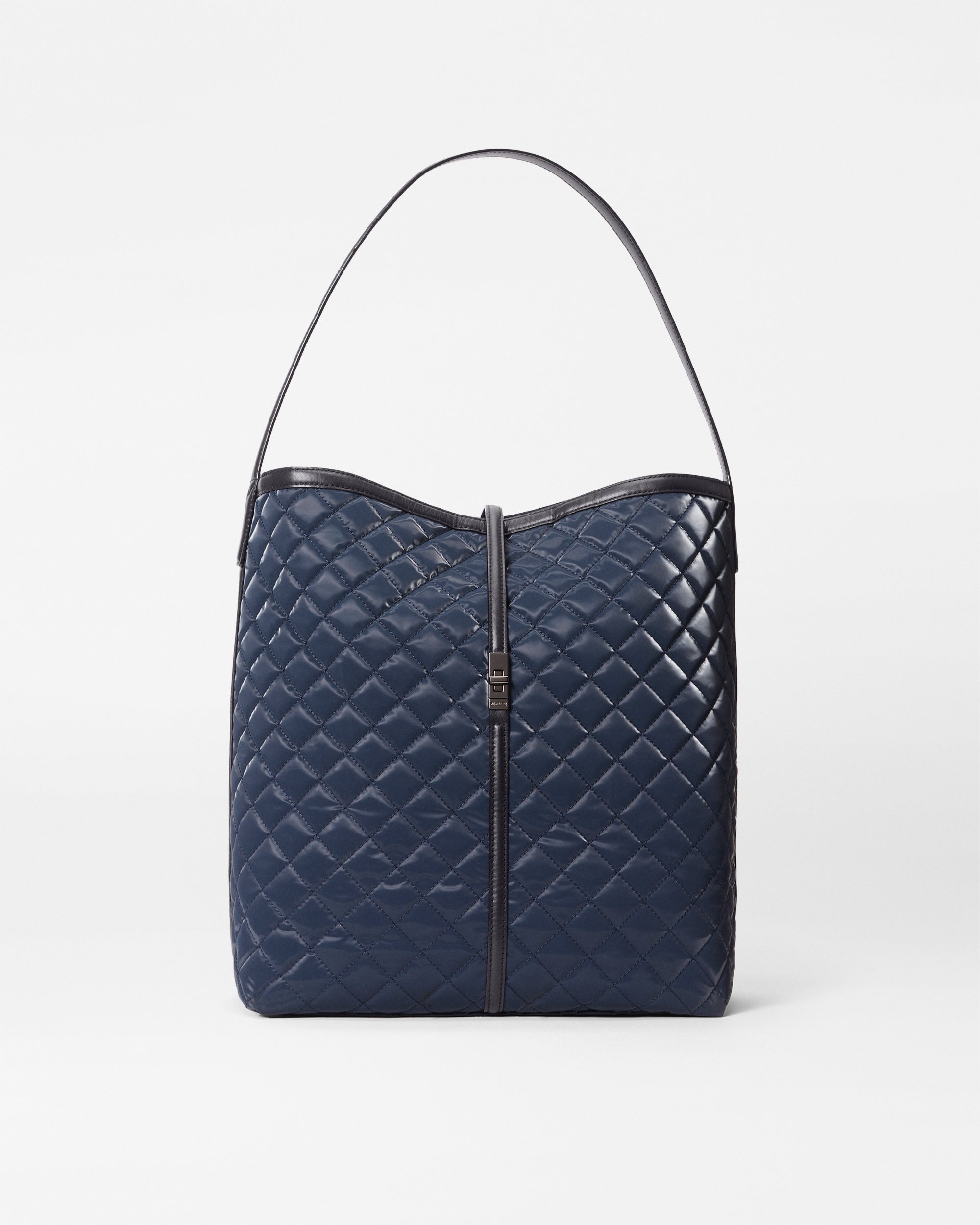 MZ Wallace Ink Blue Liquid Large Astor Hobo Handbag | MZ Wallace