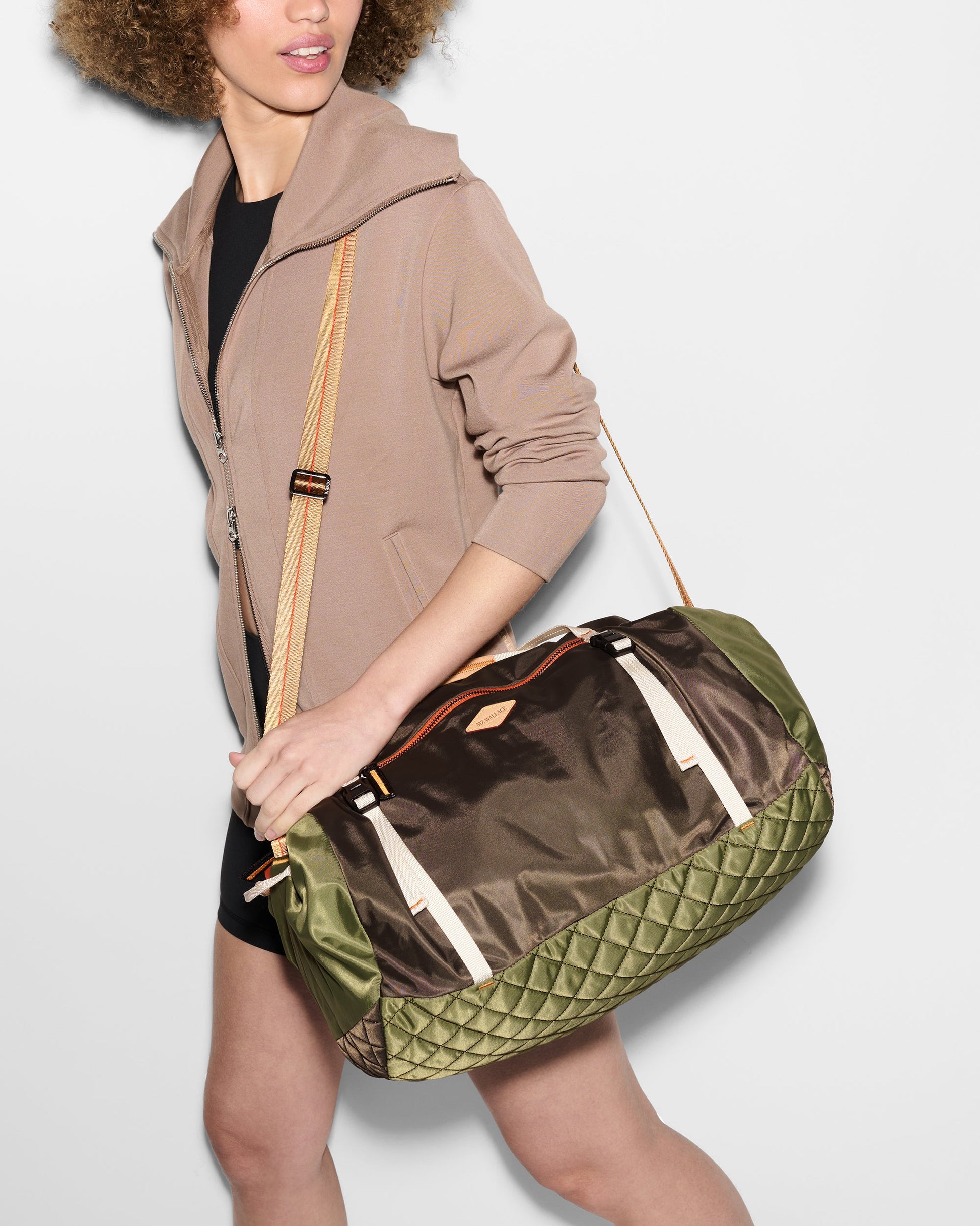 MZ Wallace Magnet Multi Hudson Sport Duffle Bag