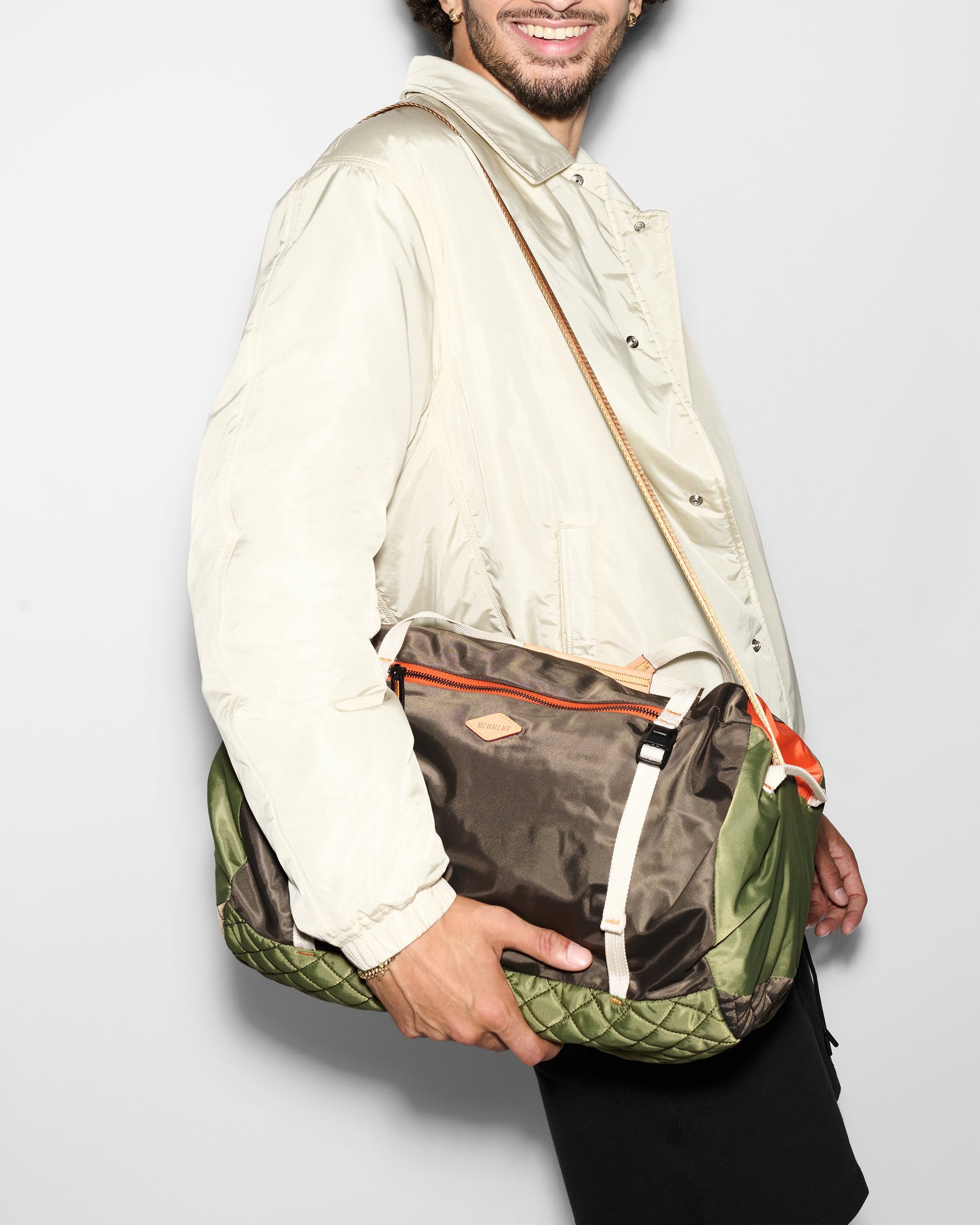 MZ Wallace Magnet Multi Hudson Sport Duffle Bag