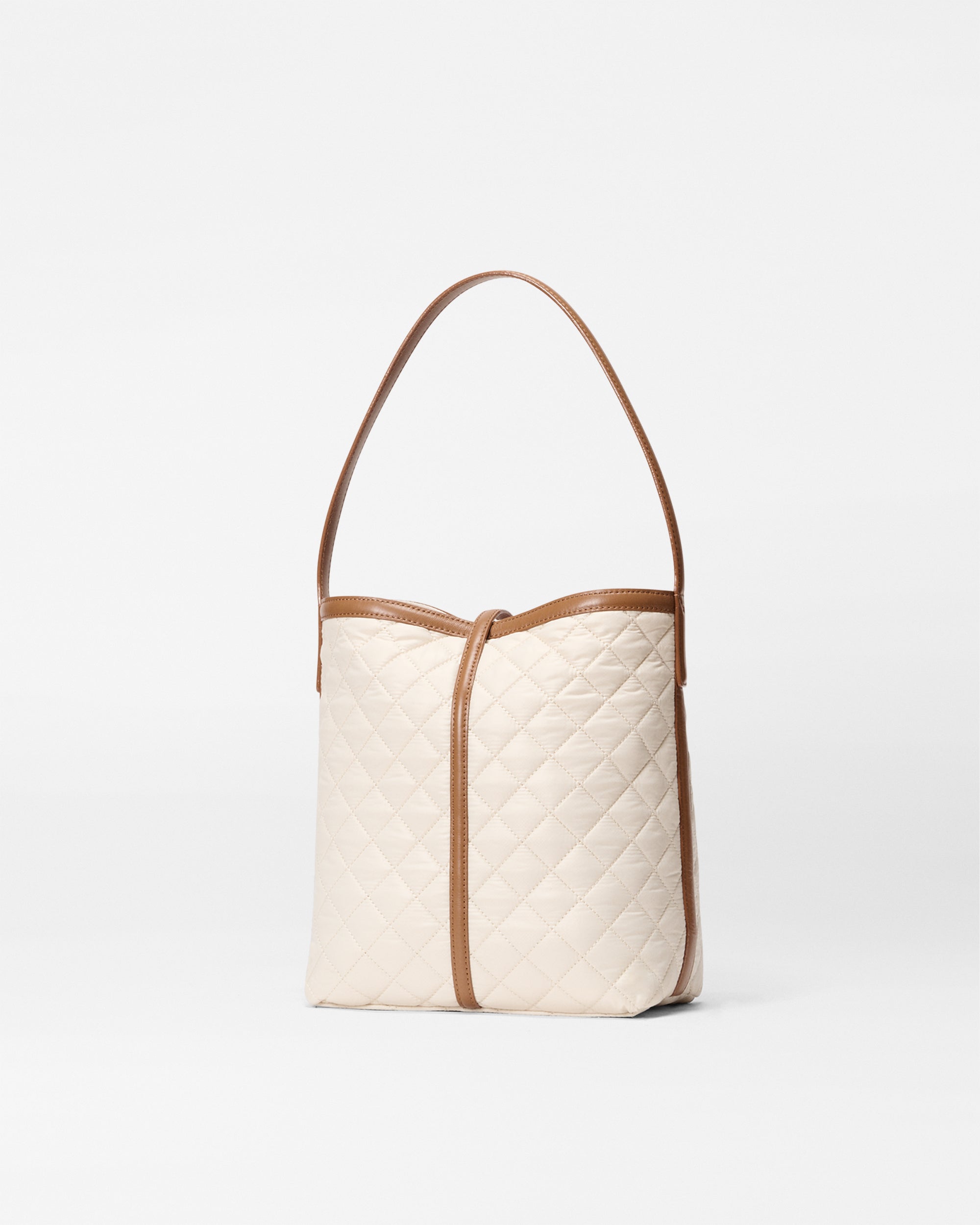 Sandshell with Brown Small Astor Hobo