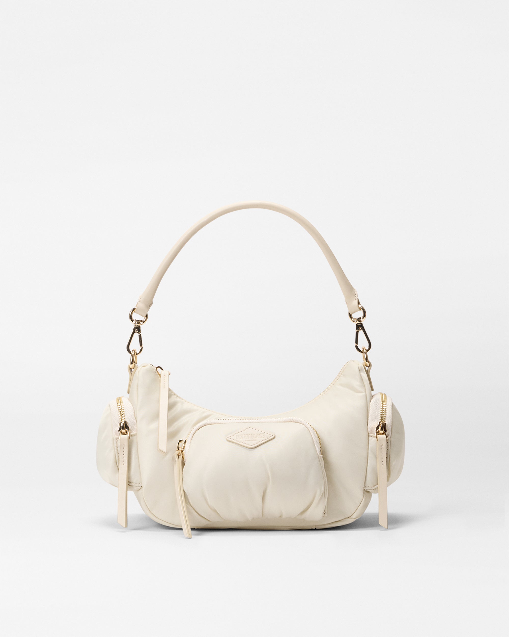 MZ Wallace Sandshell Cream Small Chelsea Shoulder Bag | MZ Wallace