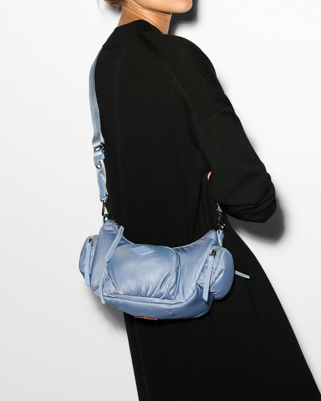 Stone Blue Small Chelsea Shoulder