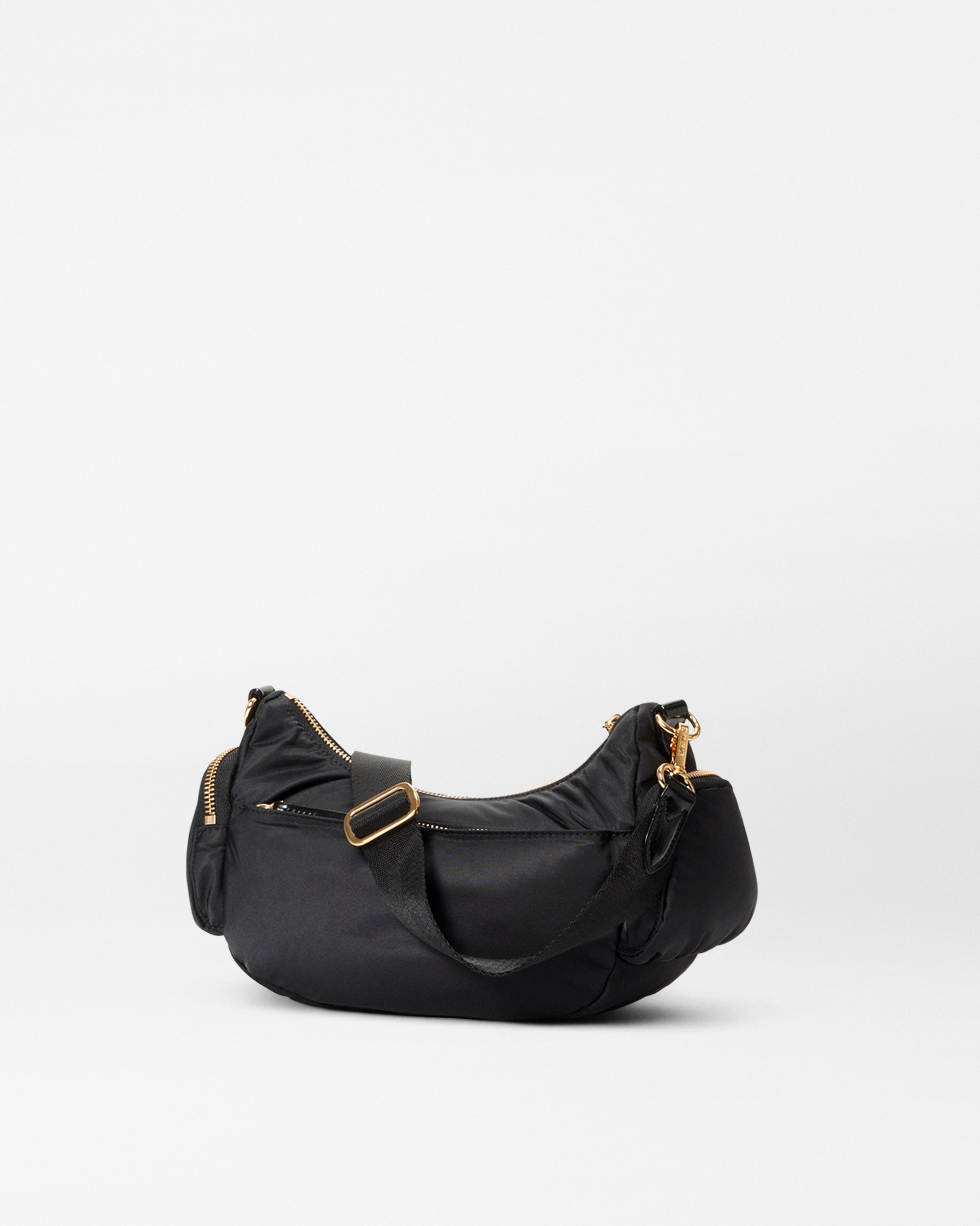 MZ Wallace Black Small Chelsea Shoulder Bag - Small Luxury Handbag
