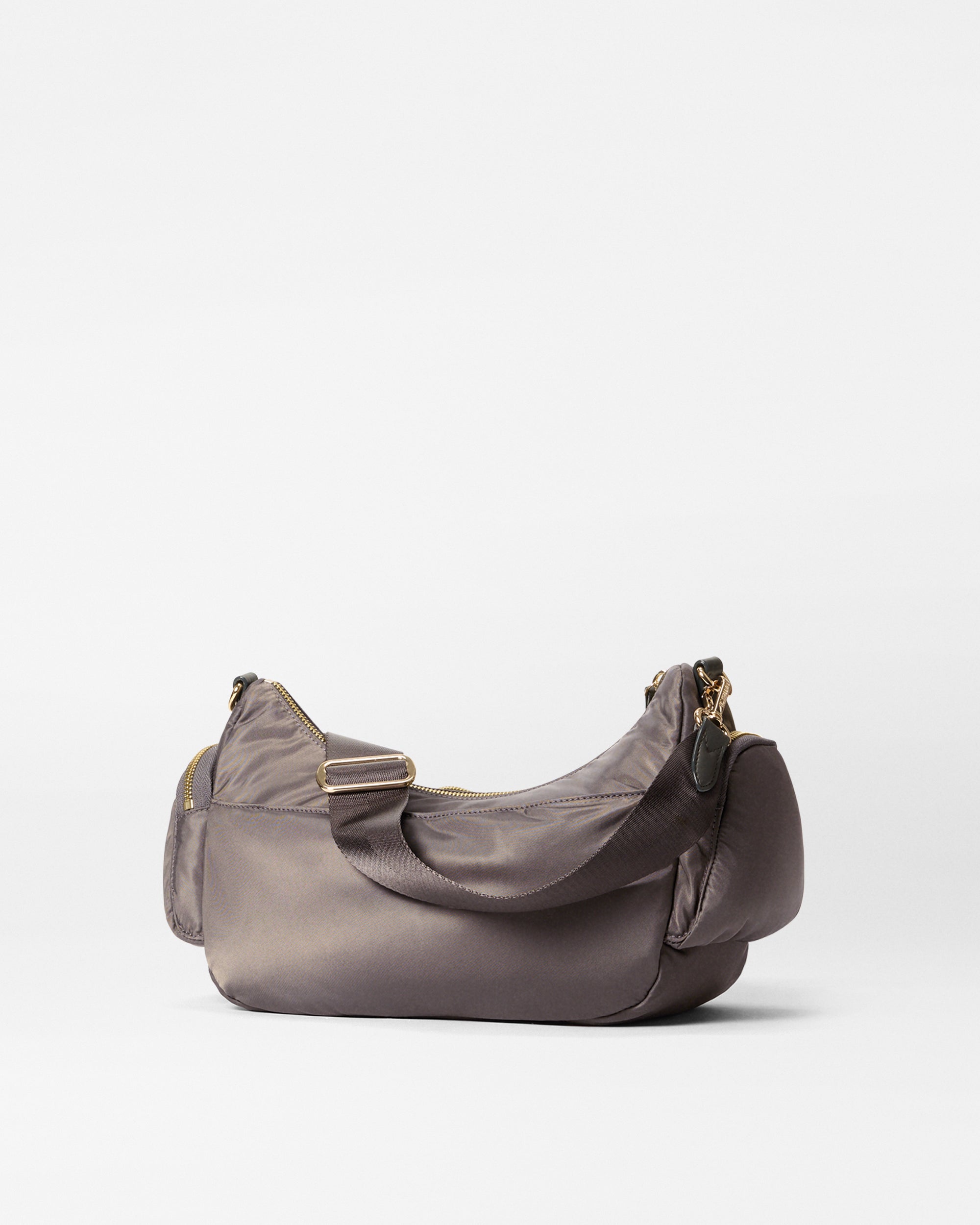 MZ Wallace Magnet Gray Medium Chelsea Shoulder Bag | MZ Wallace