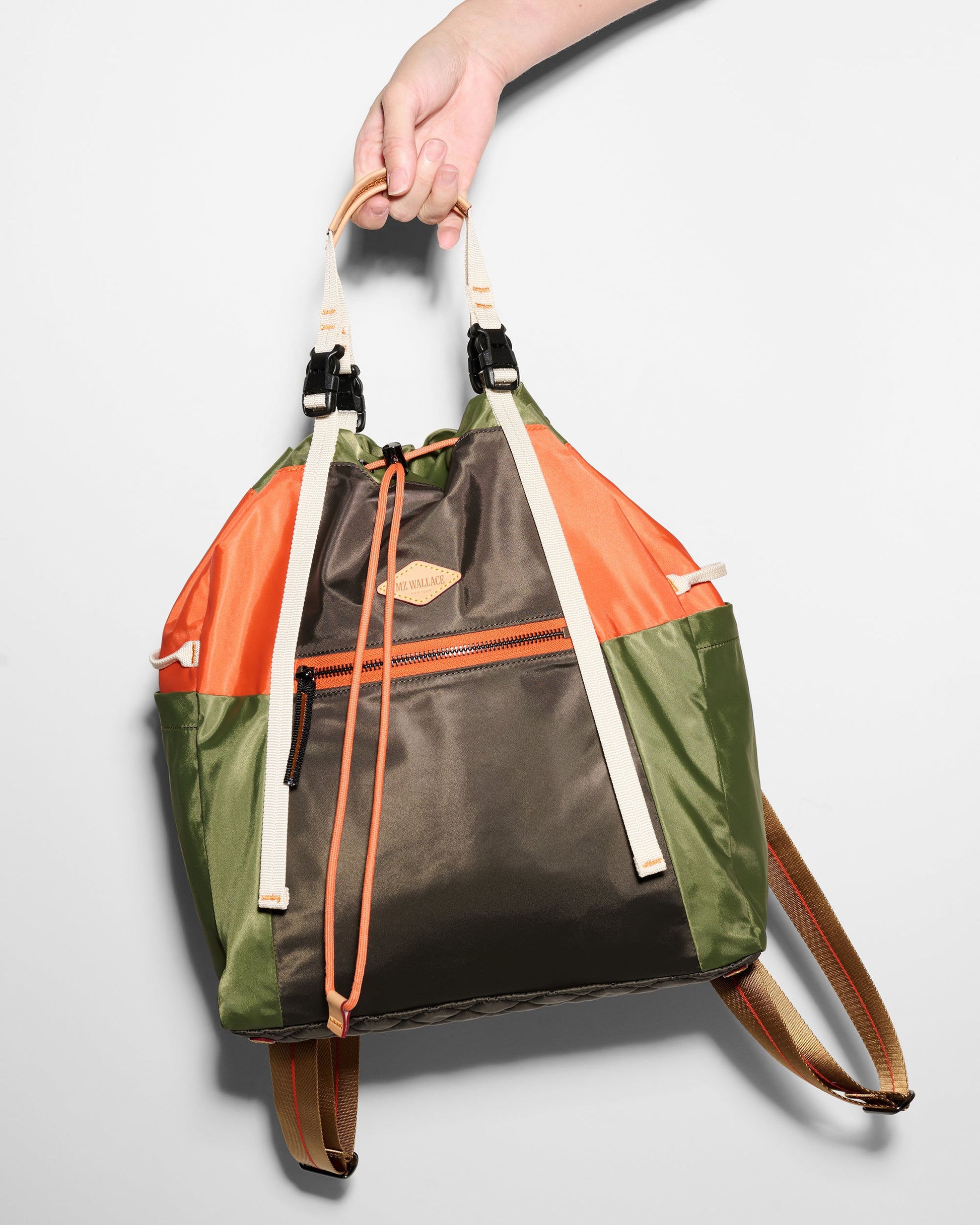 MZ Wallace Magnet Multi Hudson Sport Drawstring Backpack