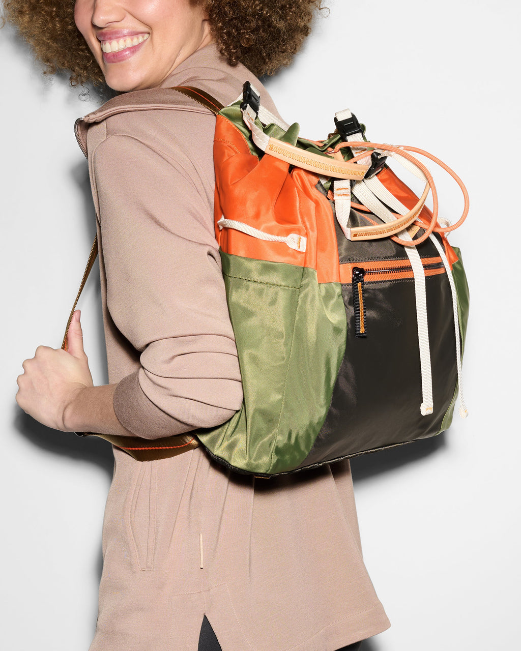 MZ Wallace Magnet Multi Hudson Sport Drawstring Backpack