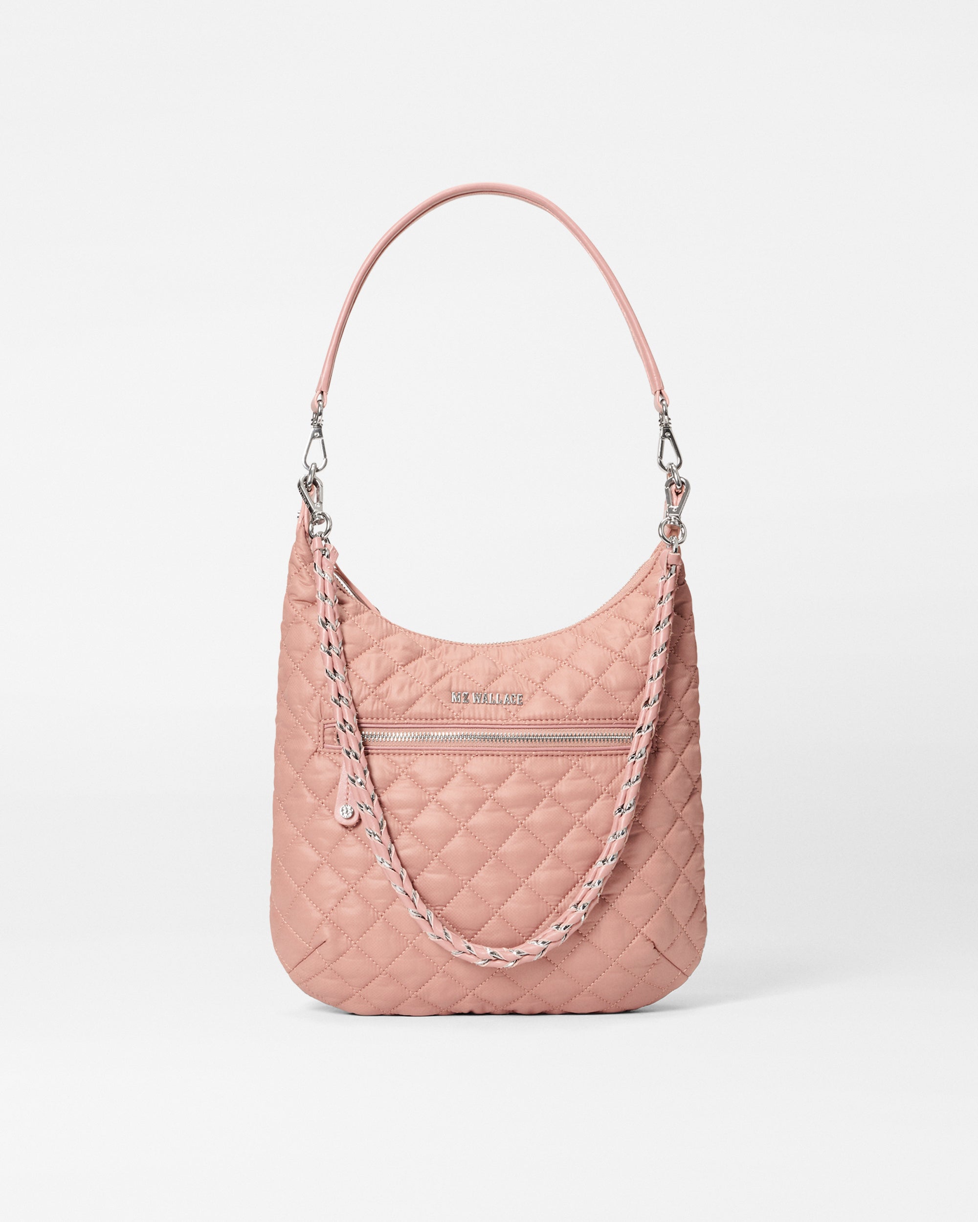MZ Wallace Dusty Rose Pink Crosby Sienna Handbag | MZ Wallace – MZ