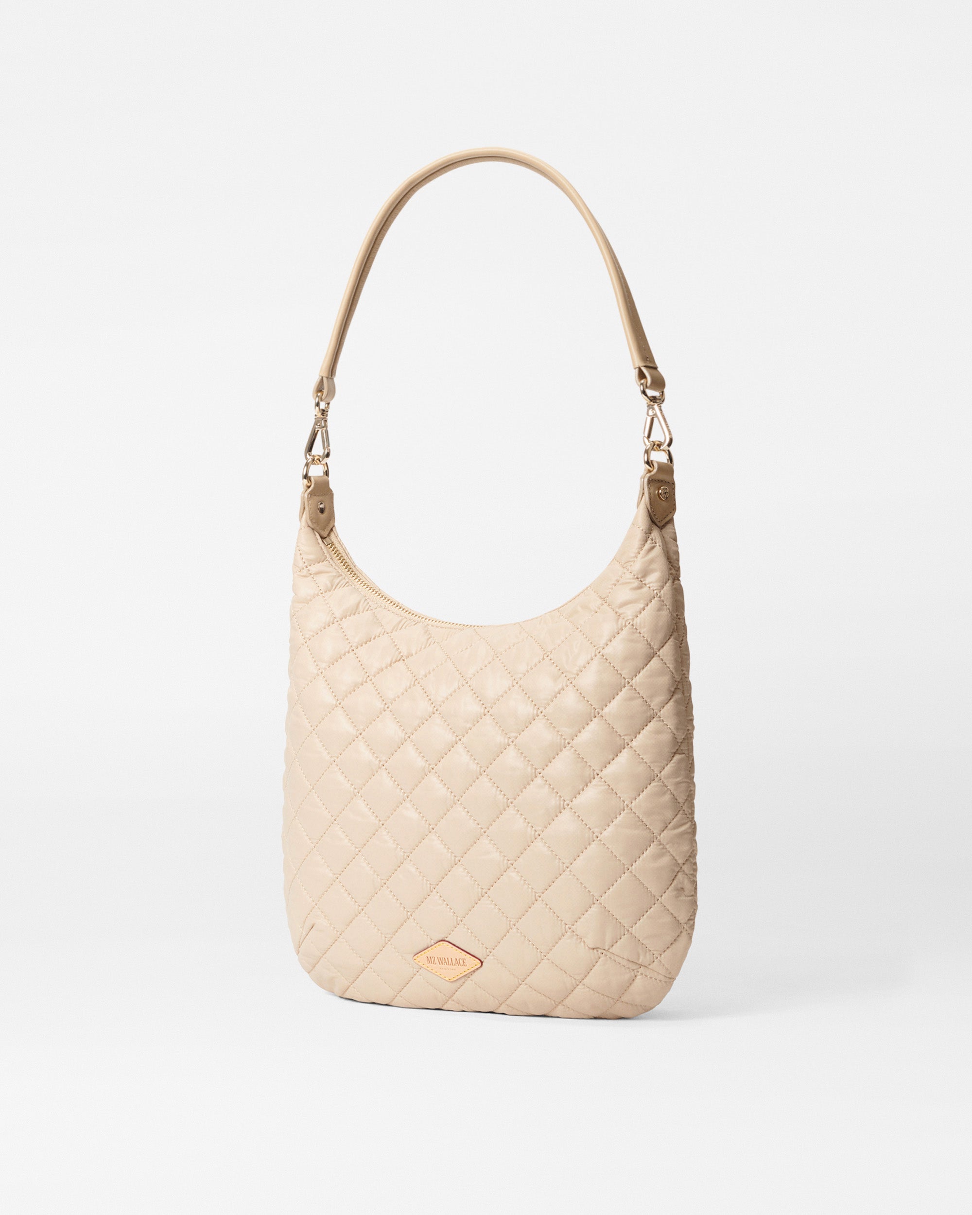 MZ Wallace Buff Ivory Crosby Sienna Handbag | MZ Wallace – MZ