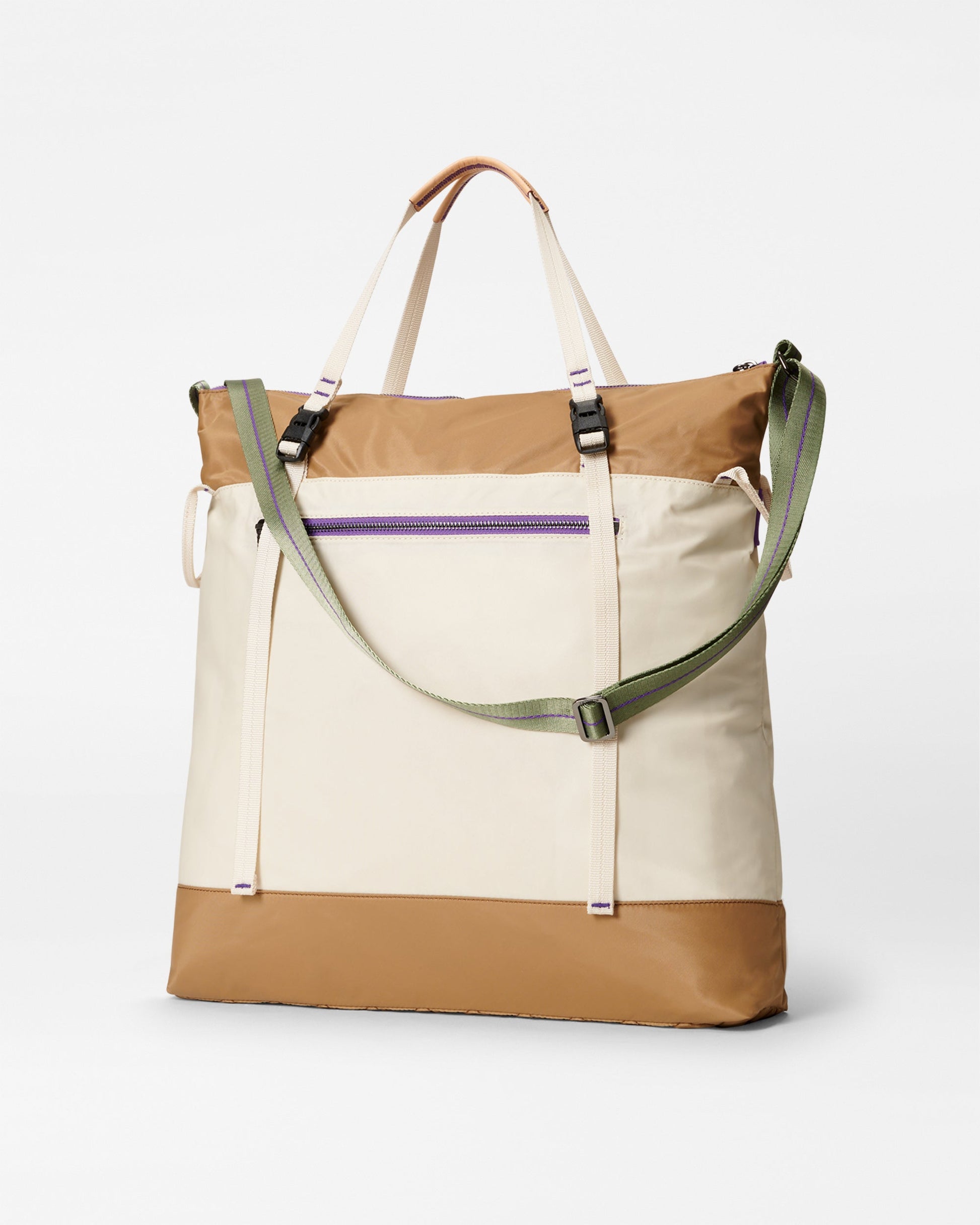 MZ Wallace Buff Multi Hudson Lightweight Tote Bag