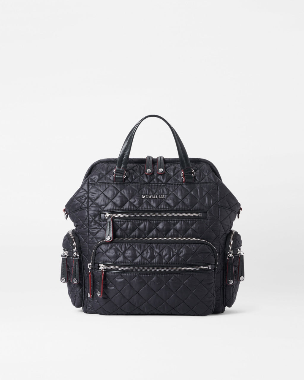 Black Crosby Frame Backpack