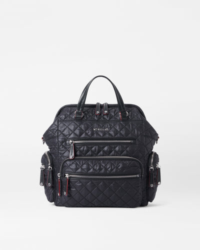 Black Crosby Frame Backpack