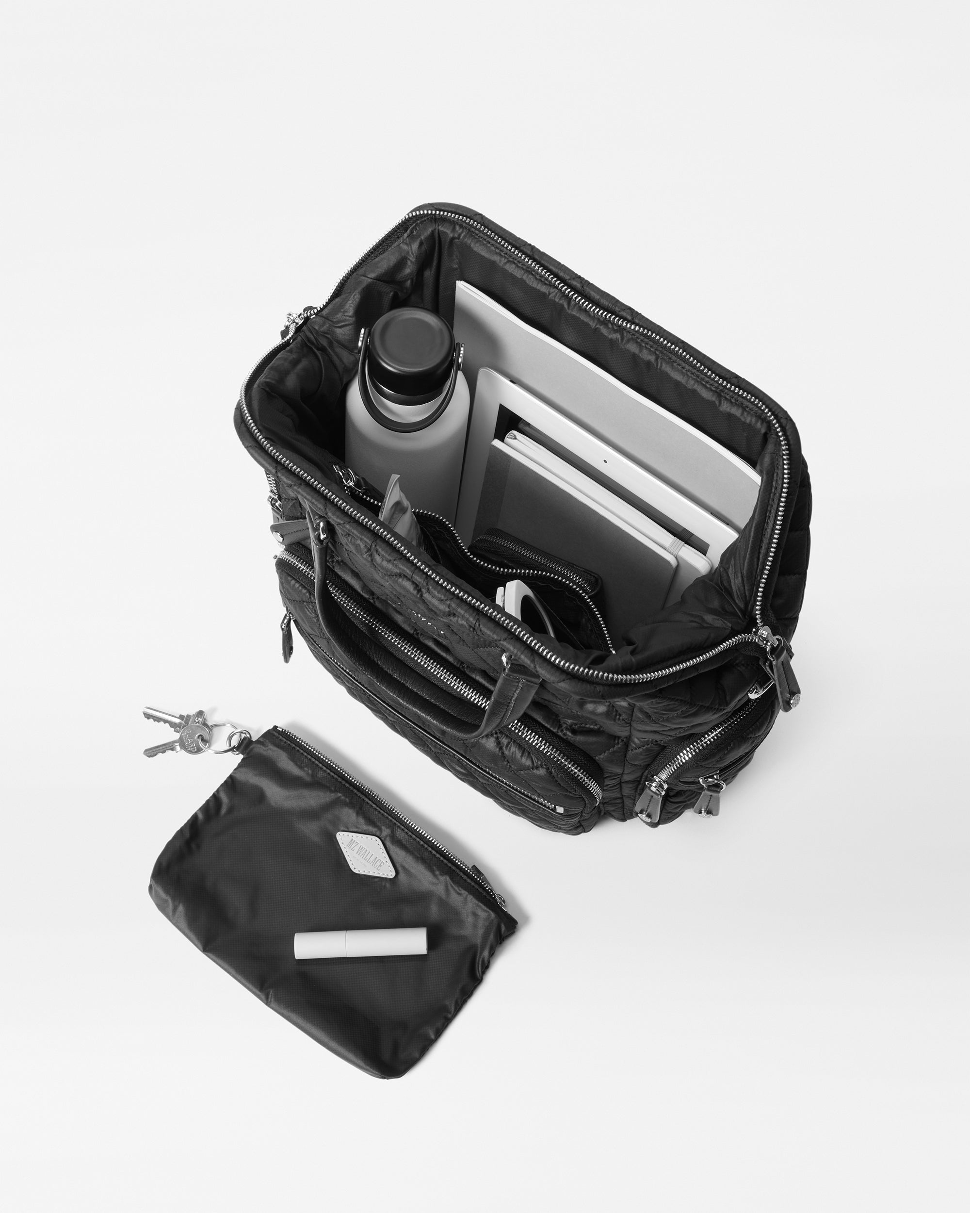 Black Crosby Frame Backpack