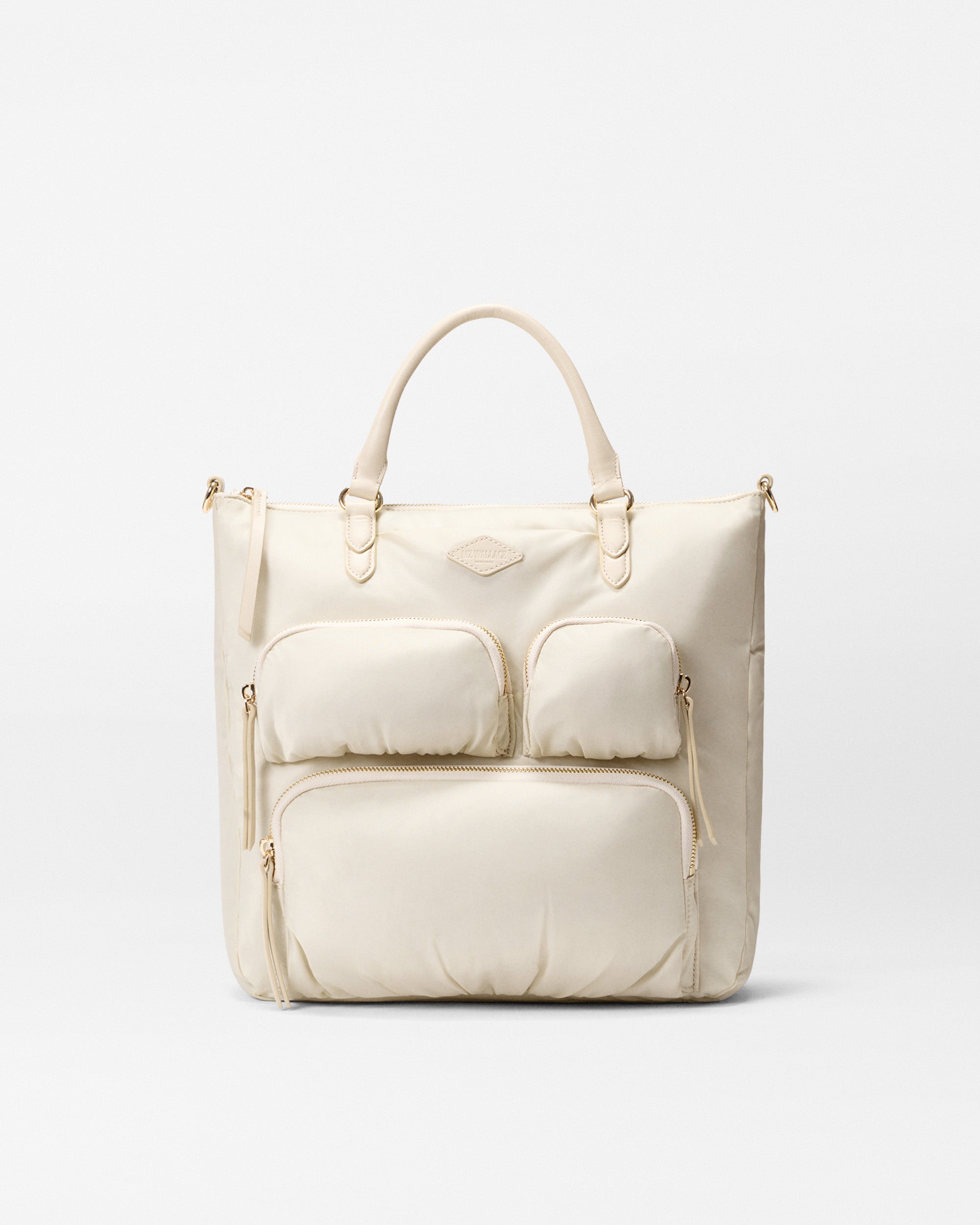 MZ Wallace Ivory Backpack
