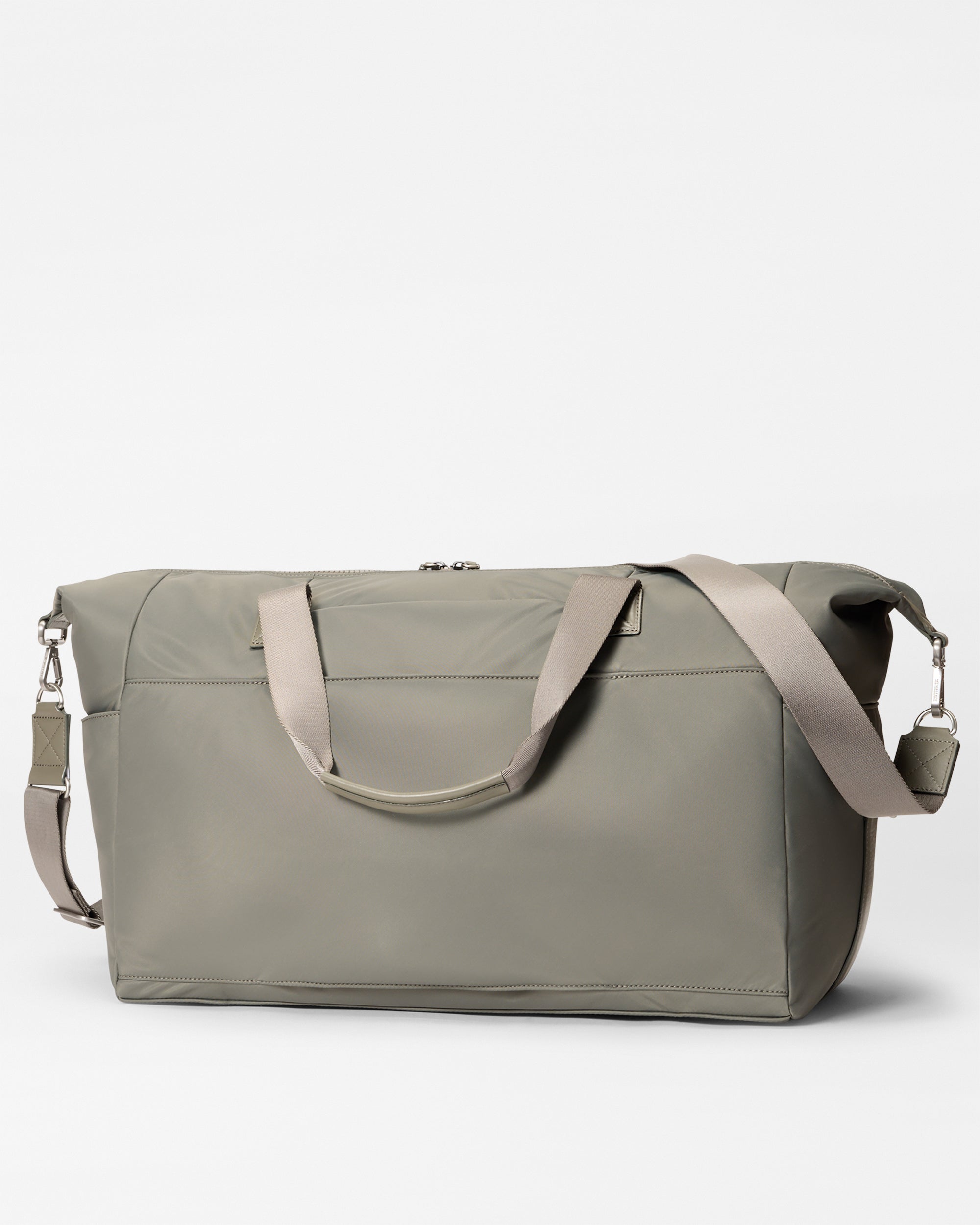 ミカレモン MZ Wallace Sage Green Large Bleecker Travel Duffle Bag - Luxury