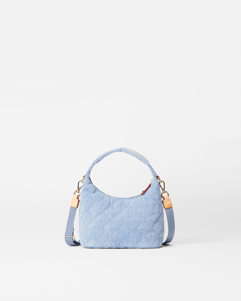 True Light Denim Mini Metro Hobo