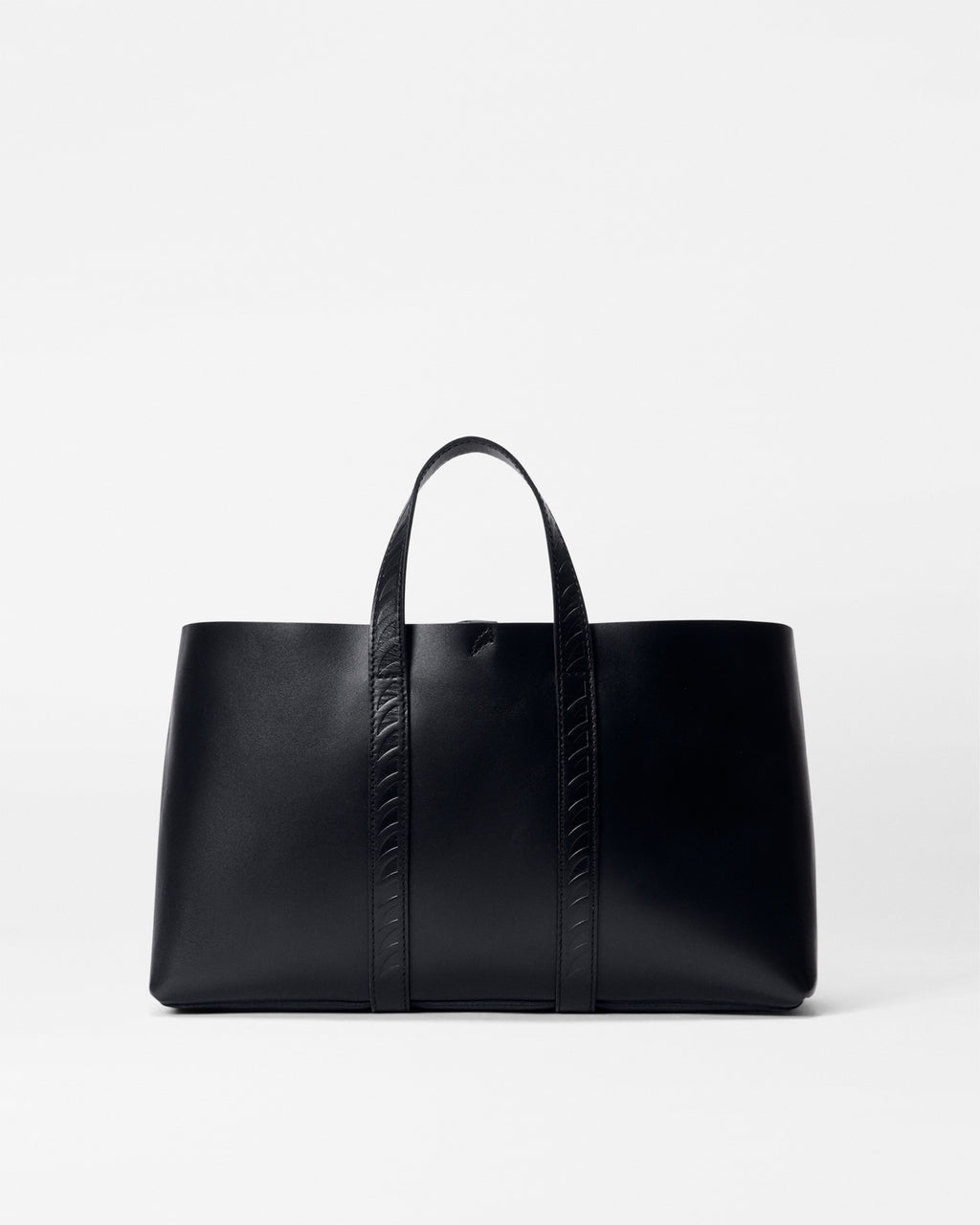 Dezso Black Leather Finn Leather Tote
