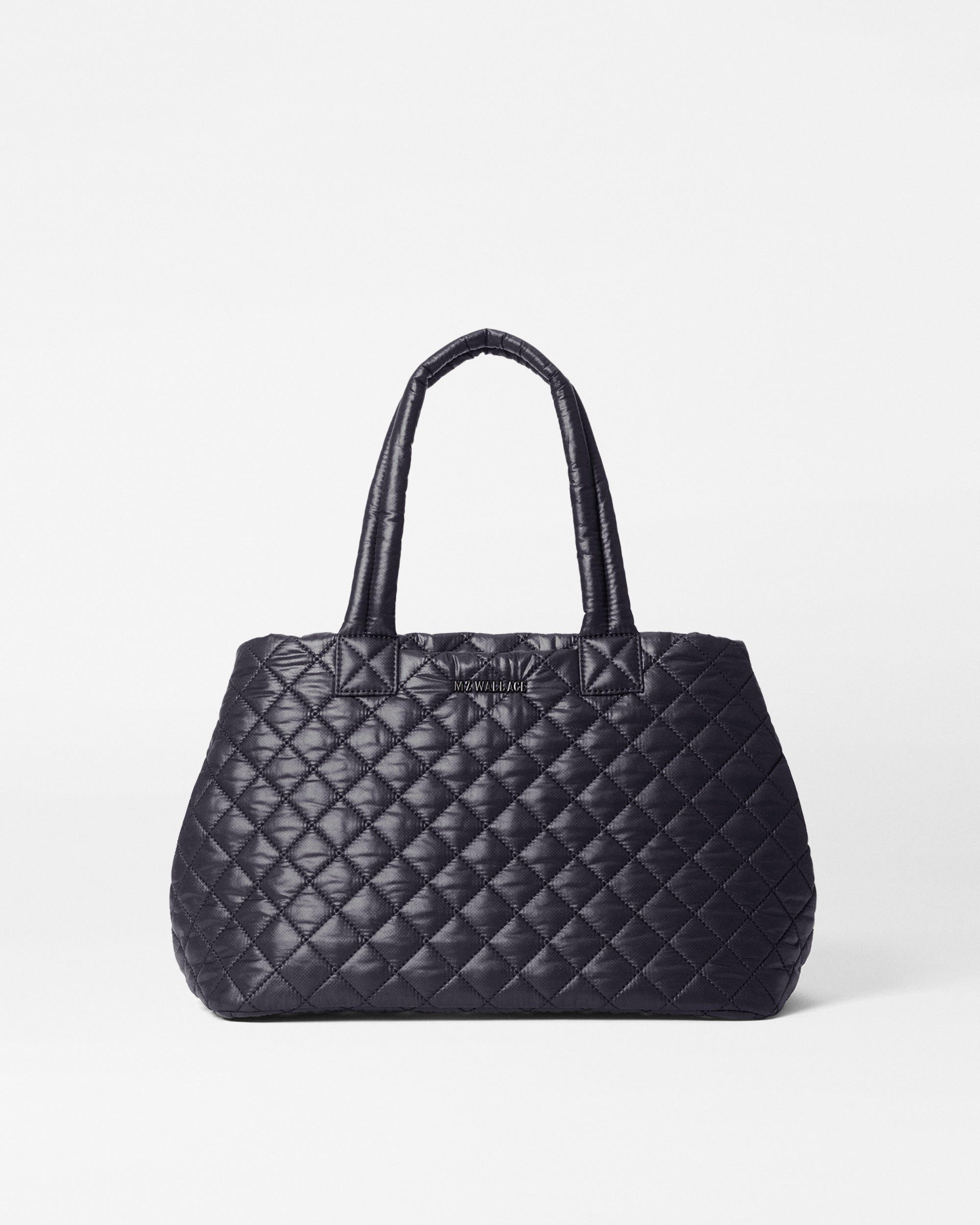 MZ Wallace Black Work Shoulder Bag front view