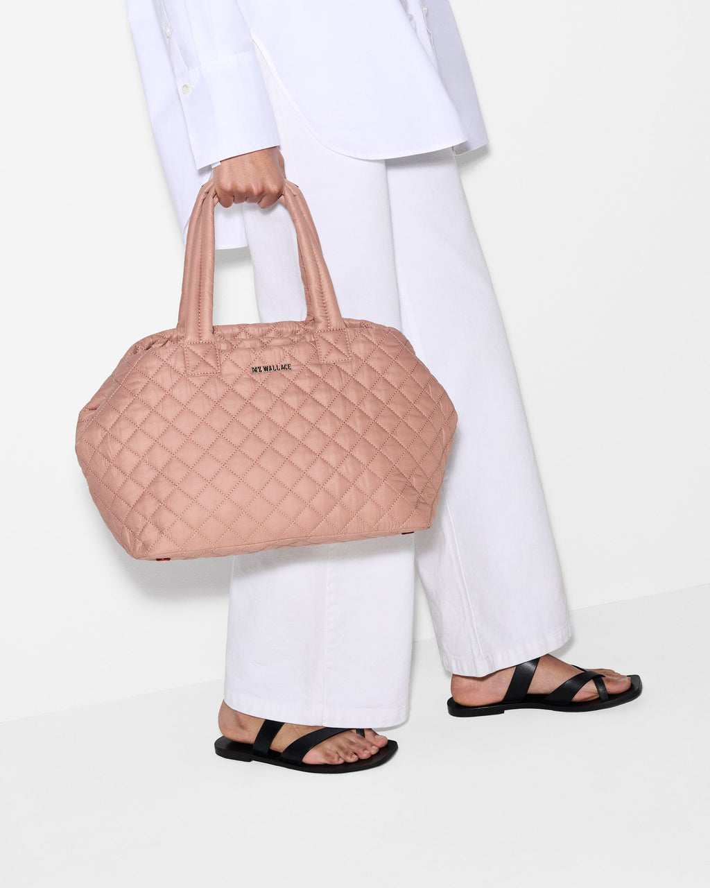 Dusty Rose Medium Metro City Tote