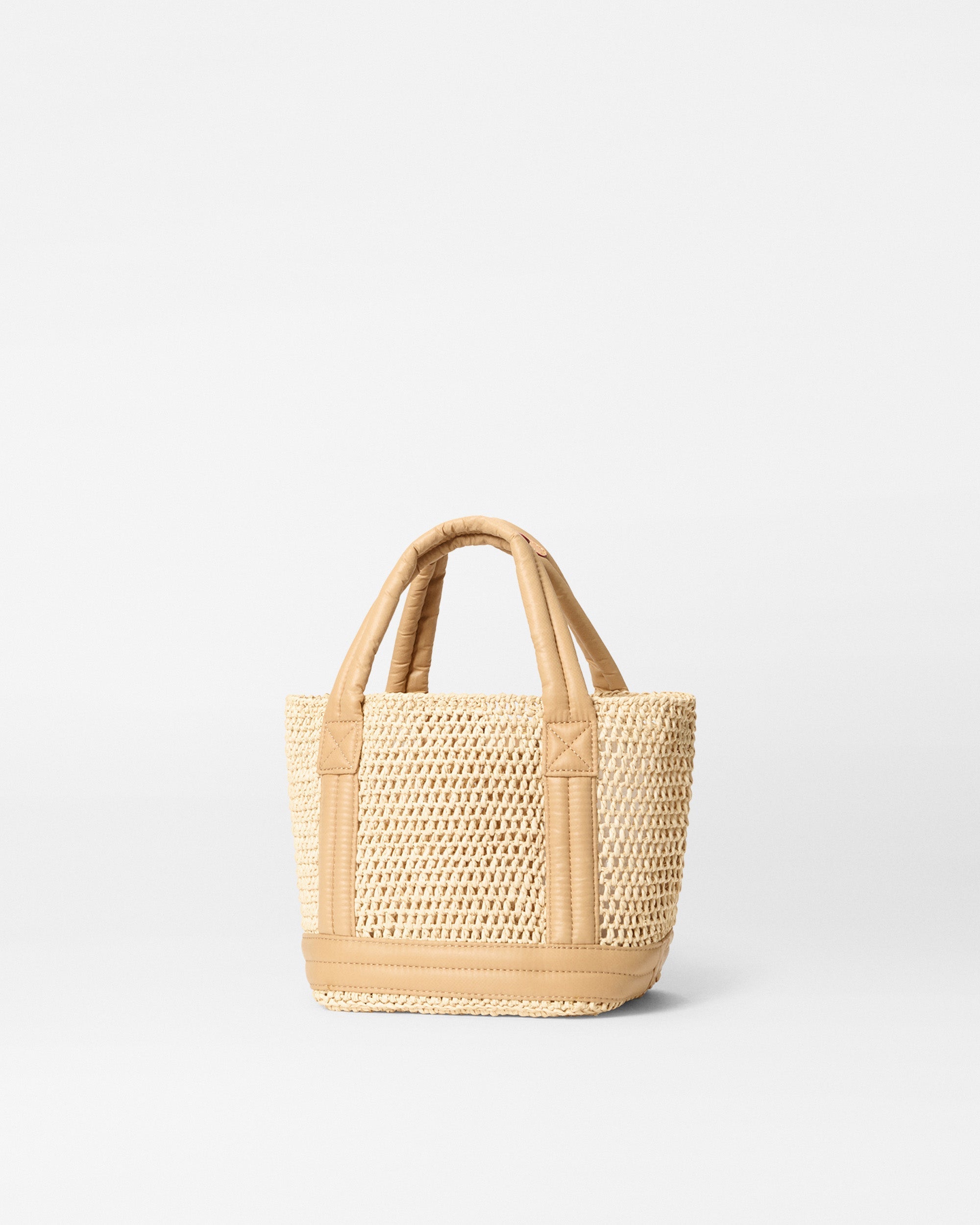 Back view of MZ Wallace Small Crochet Tote Bag