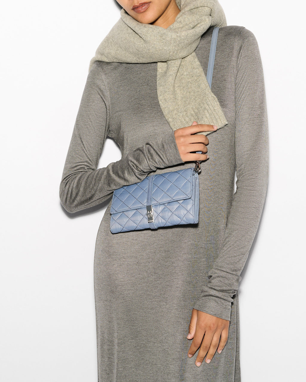 Stone Blue Astor Convertible Crossbody