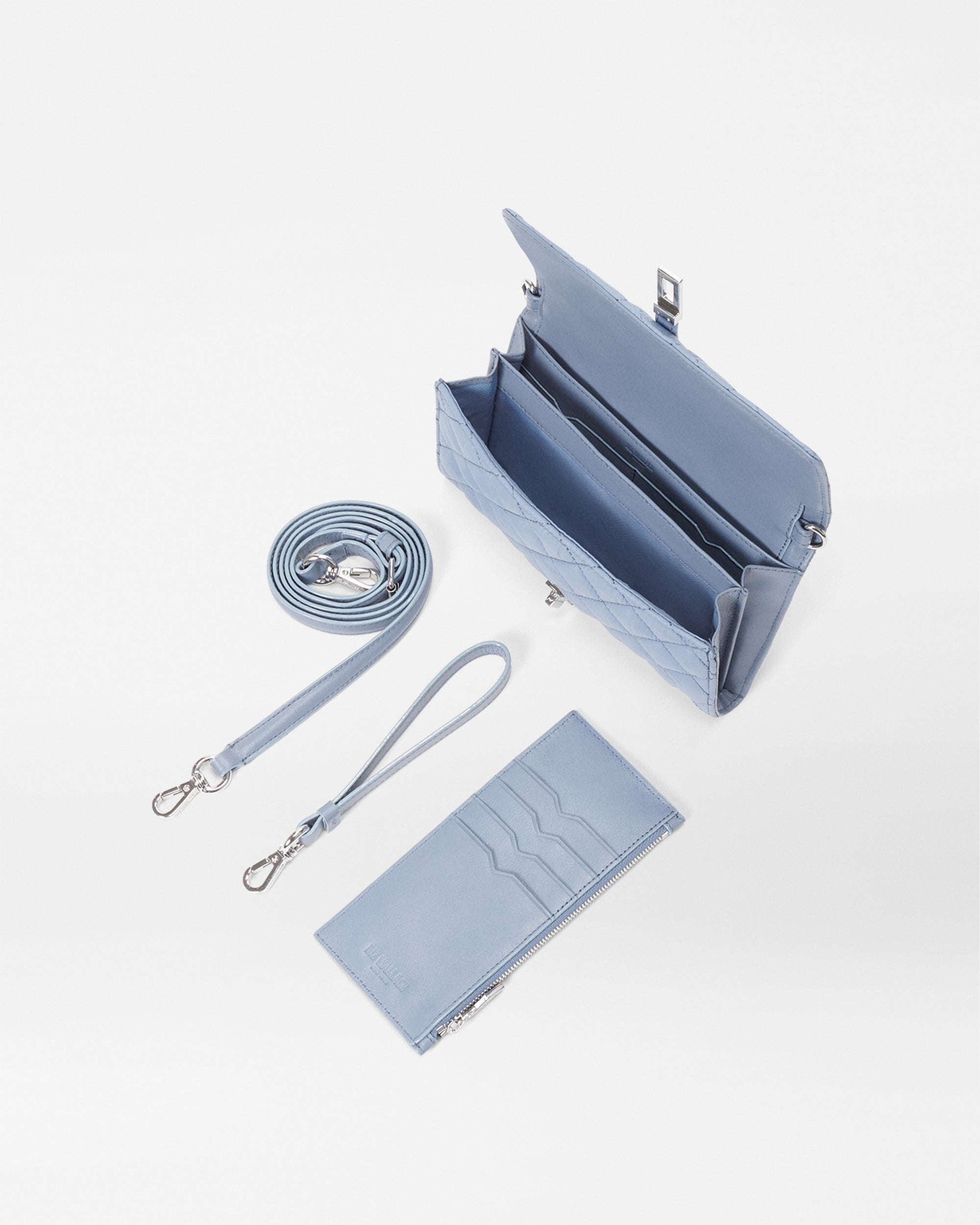 Stone Blue Astor Convertible Crossbody