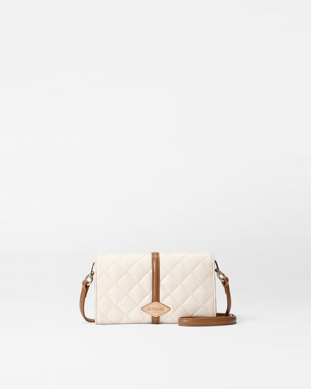 Sandshell with Brown Astor Convertible Crossbody