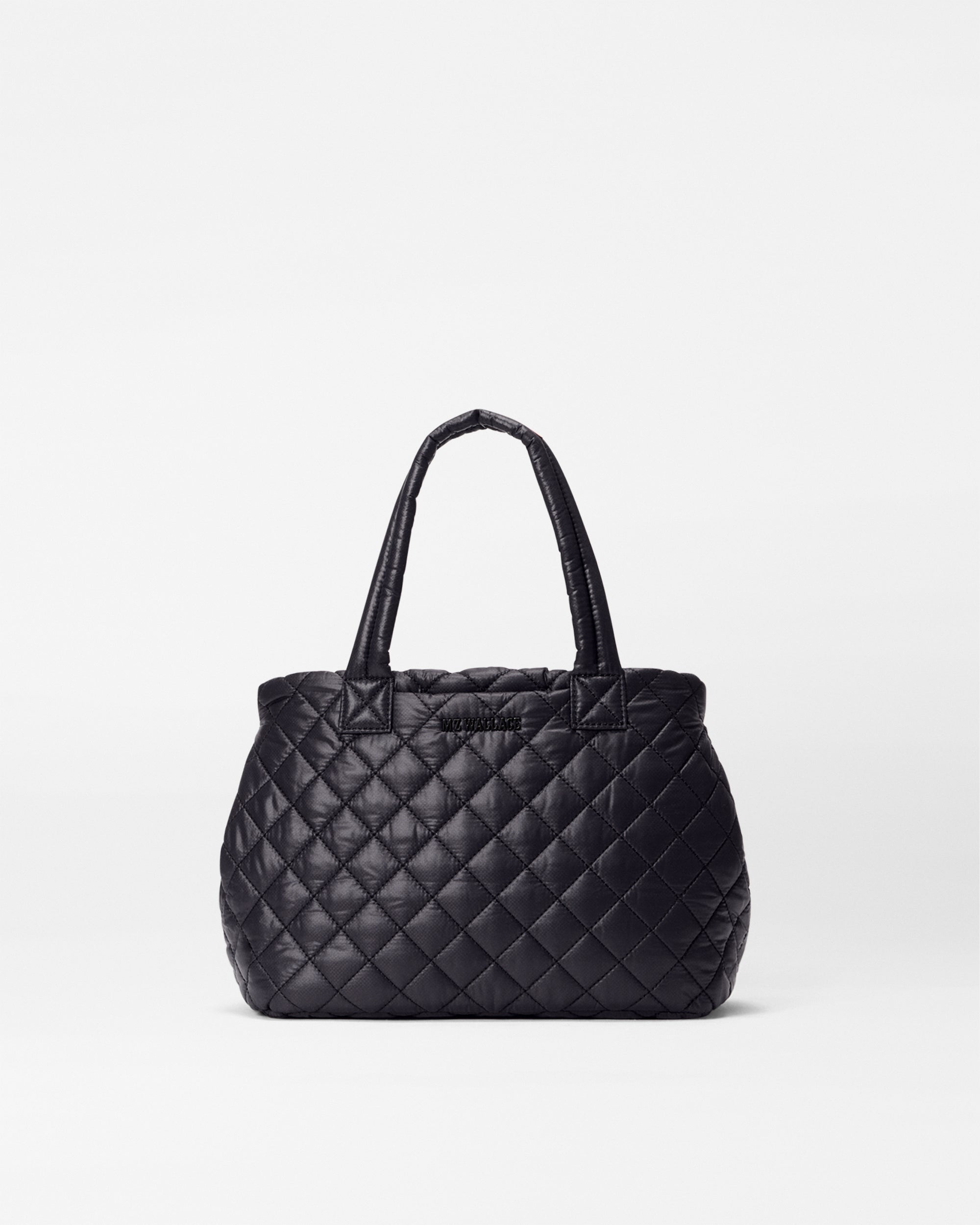 MZ Wallace Black Small Metro City Tote Bag - Luxury Tote Handbags