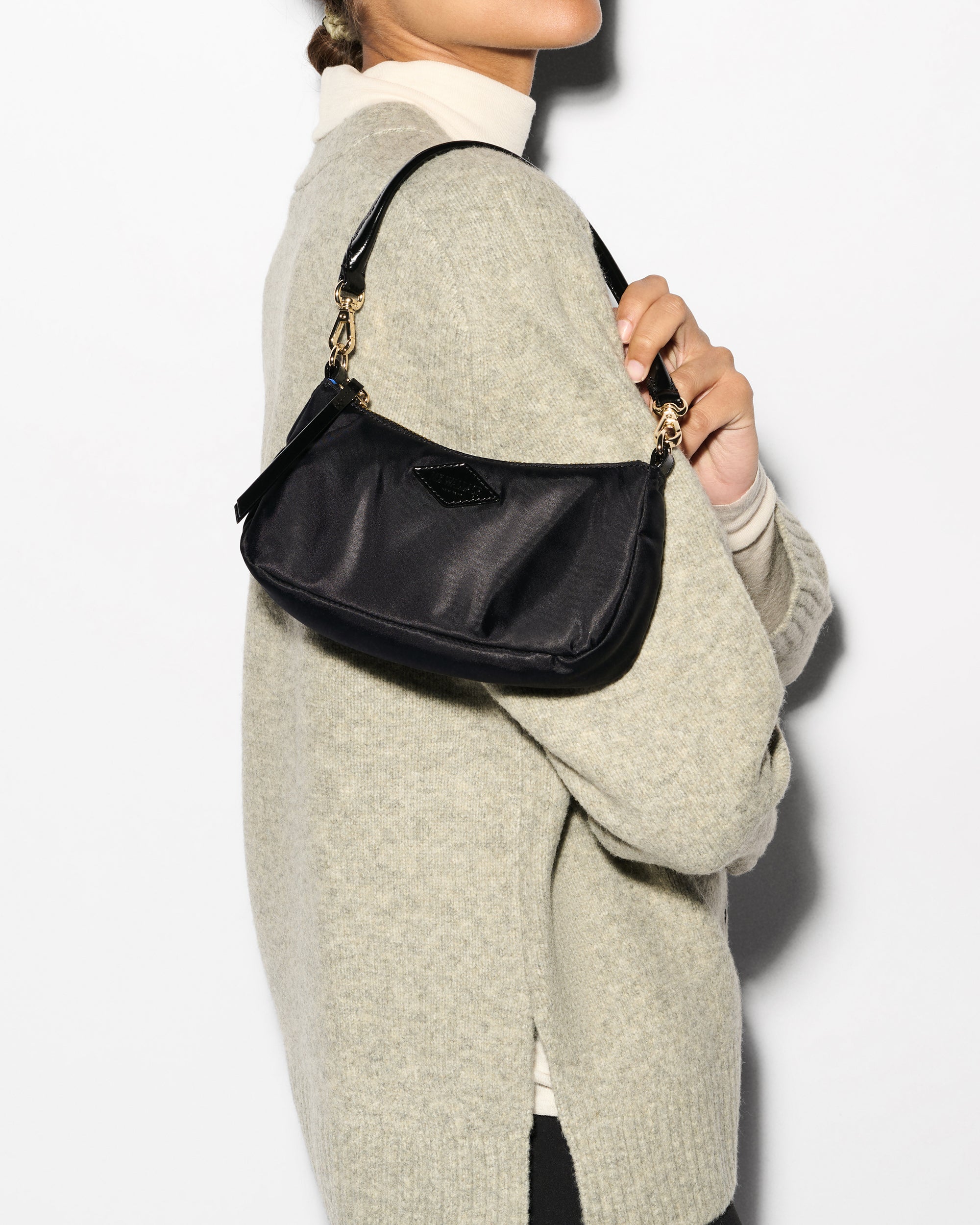 アクセサリー moca1c MZ Wallace Black Mini Chelsea Shoulder Bag | MZ Wallace – MZ