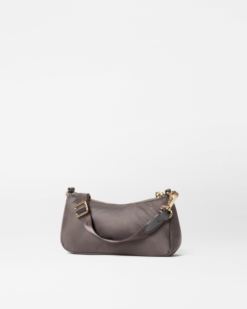 MZ Wallace Grey Mini Purse back view