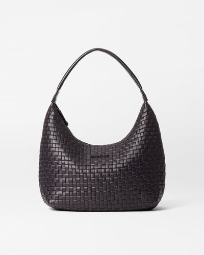 Black Medium Woven Shoulder