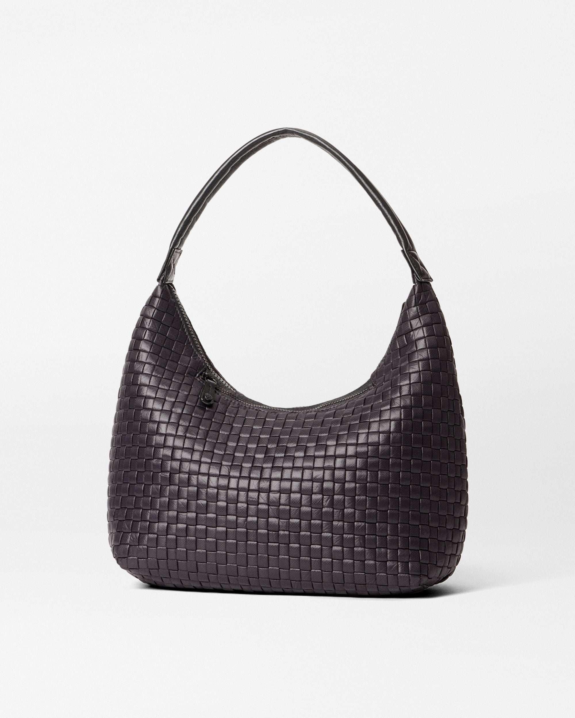 MZ Wallace Black Medium Woven Shoulder Bag | MZ Wallace – MZ
