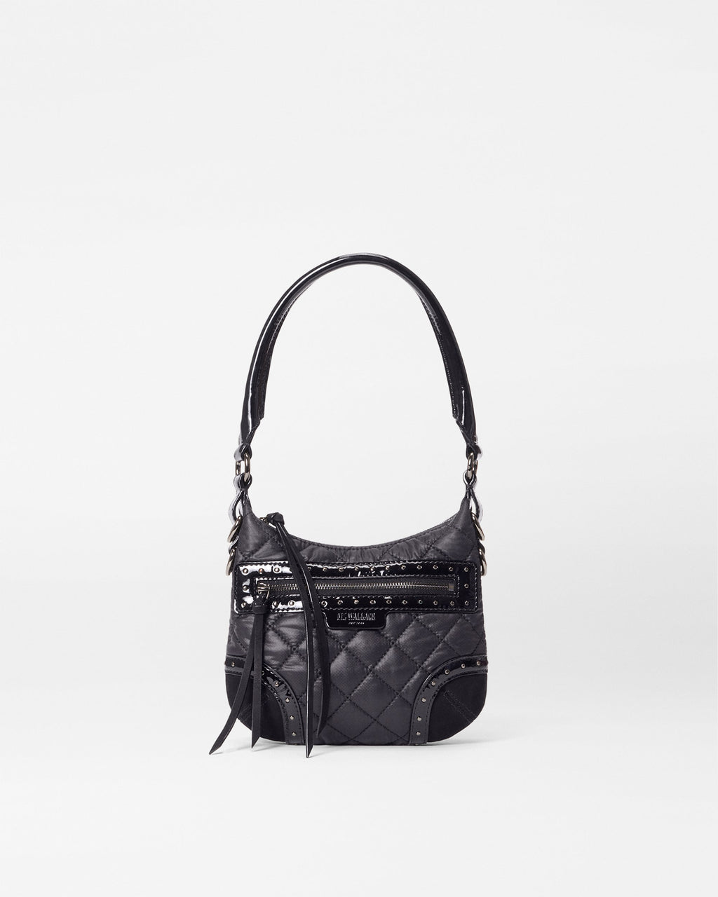 MZ Wallace Black Studded Handbag