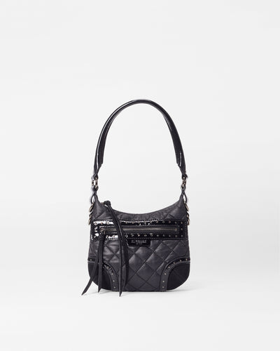 MZ Wallace Black Studded Handbag