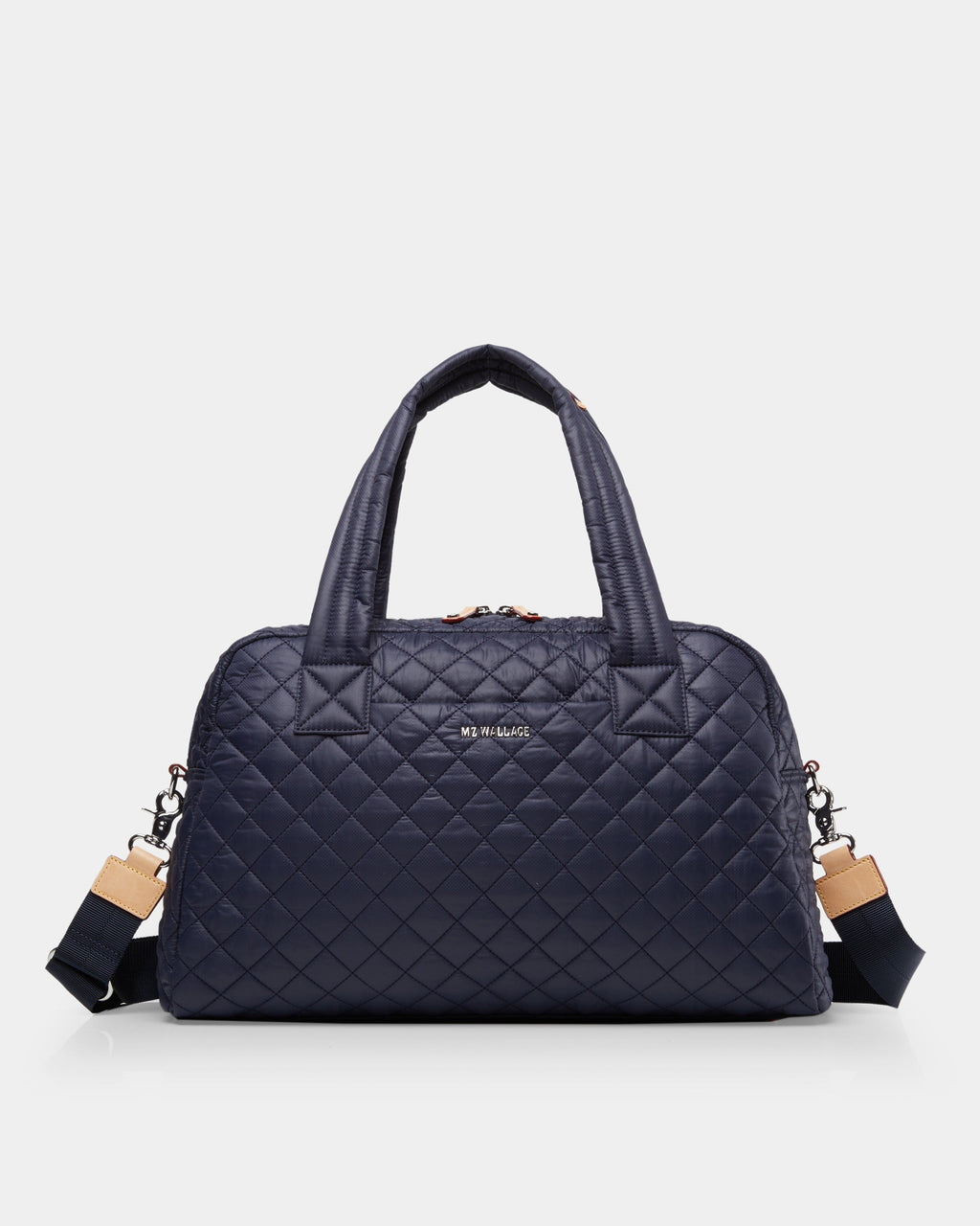 MZ Wallace Navy Blue Carry-On Travel Purse