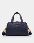 MZ Wallace Navy Blue Carry-On Travel Purse