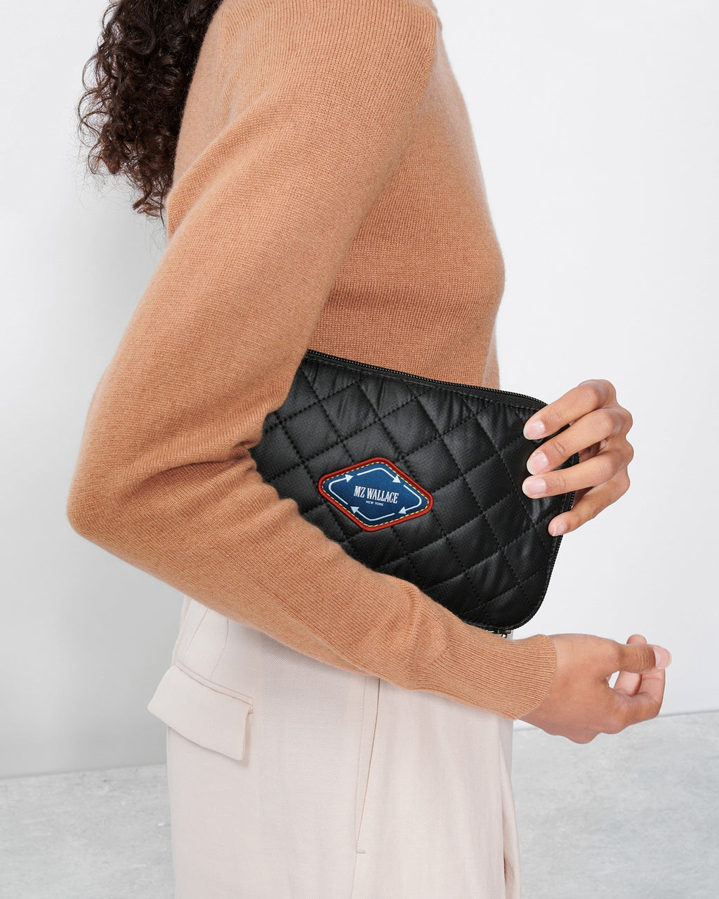 MZ Wallace Sustainable Tote Bag packed in compartment 