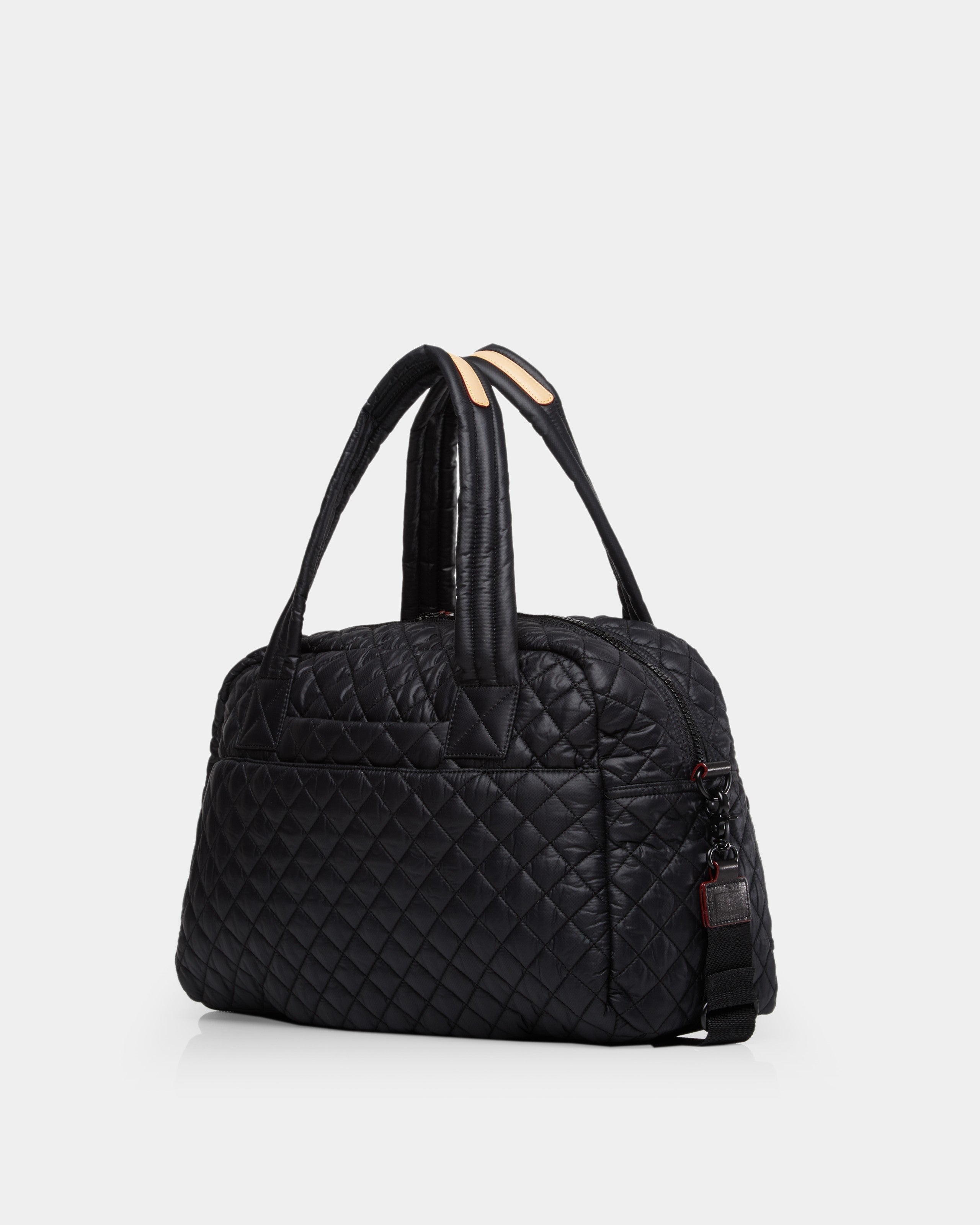 MZ Wallace Black Jimmy Travel Bag - Luxury Women's Travel Bags