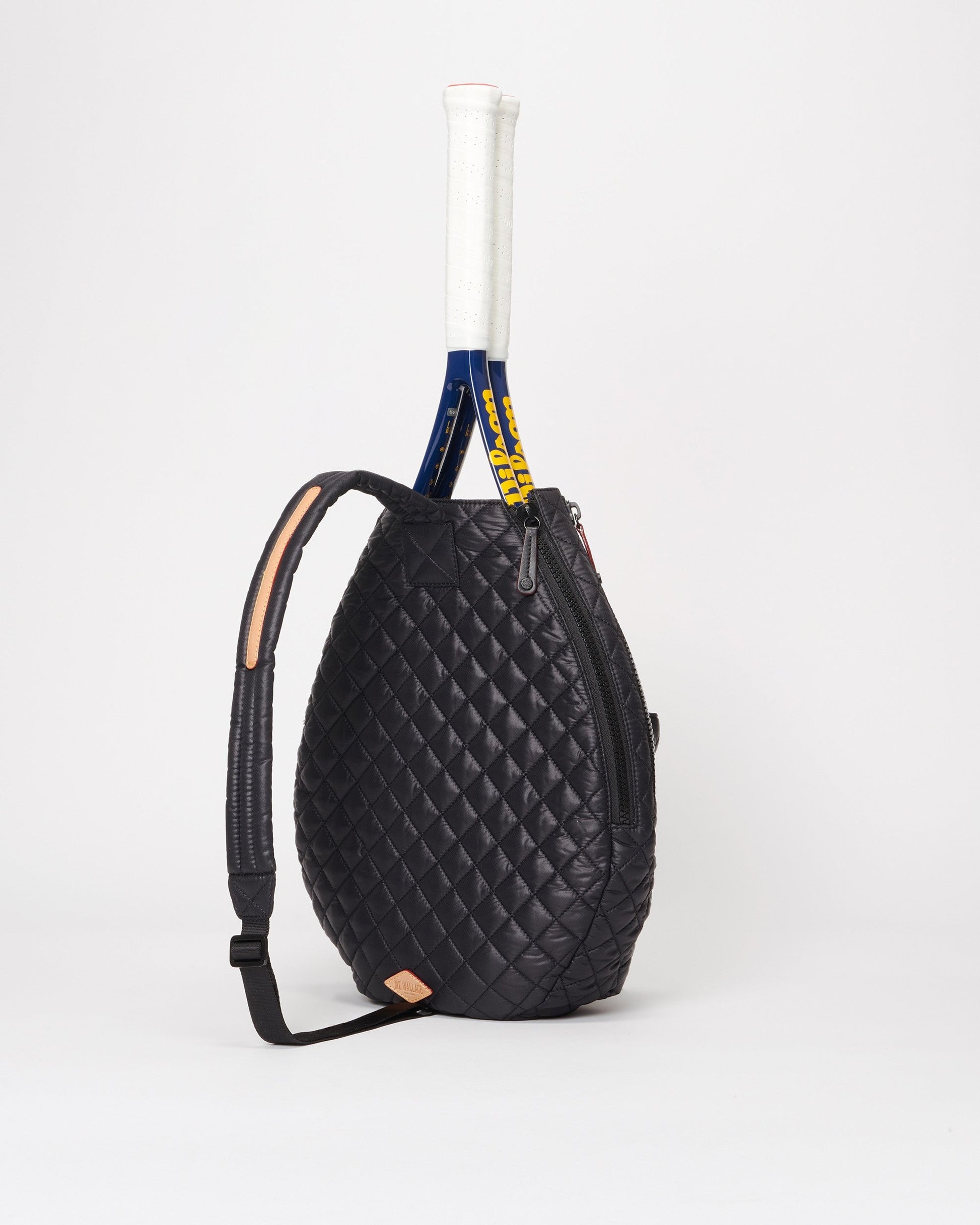 Black Rec Metro Racquet Sling - MZ WALLACE