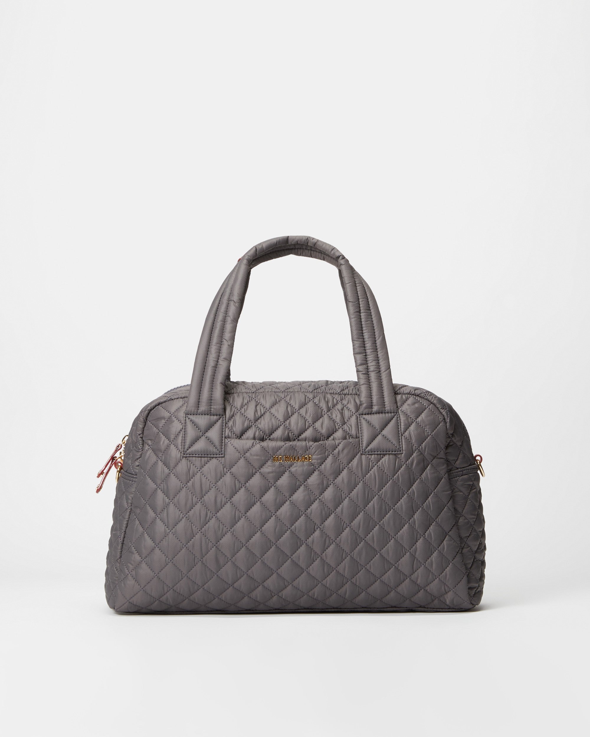 MZ Wallace Magnet Gray Jimmy Travel Bag - Luxury Women's Travel