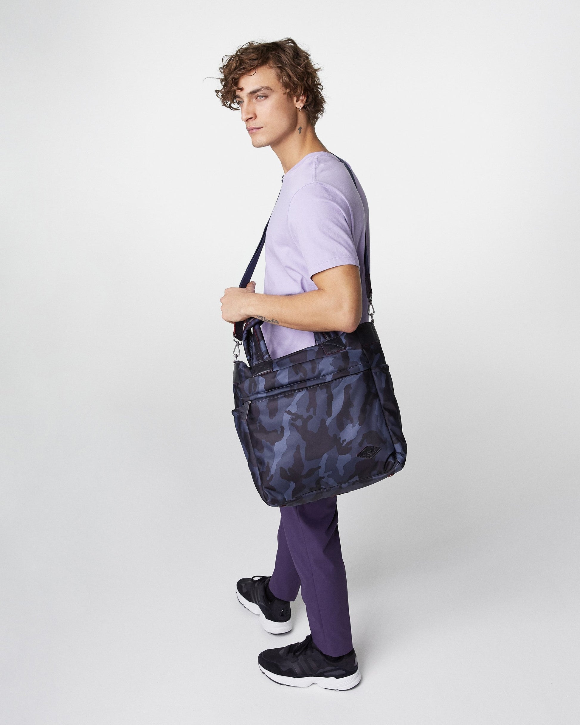 Dark Blue Camo Bedford Air Bleecker Tote